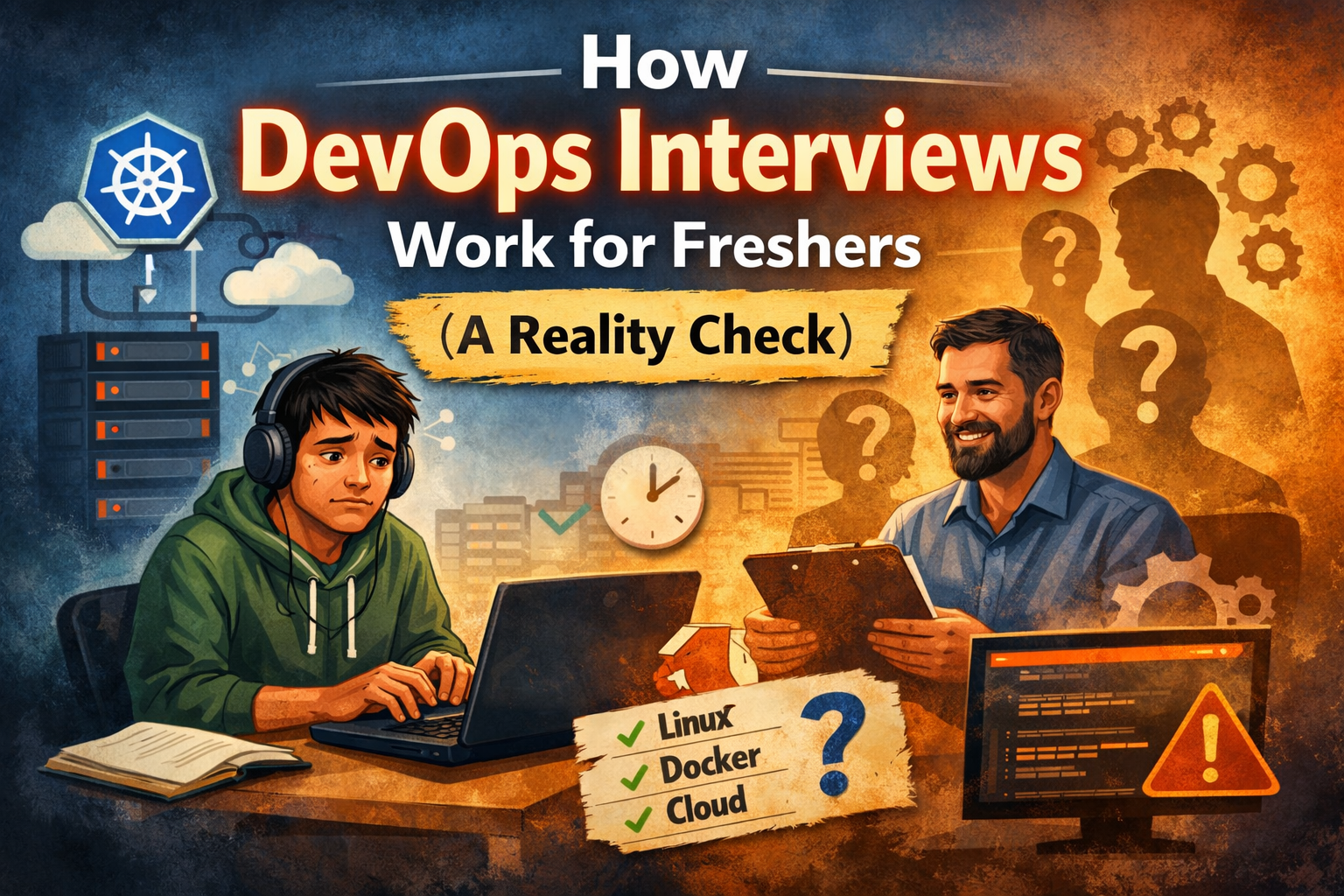 How DevOps Interviews Work for Freshers (A Reality Check)