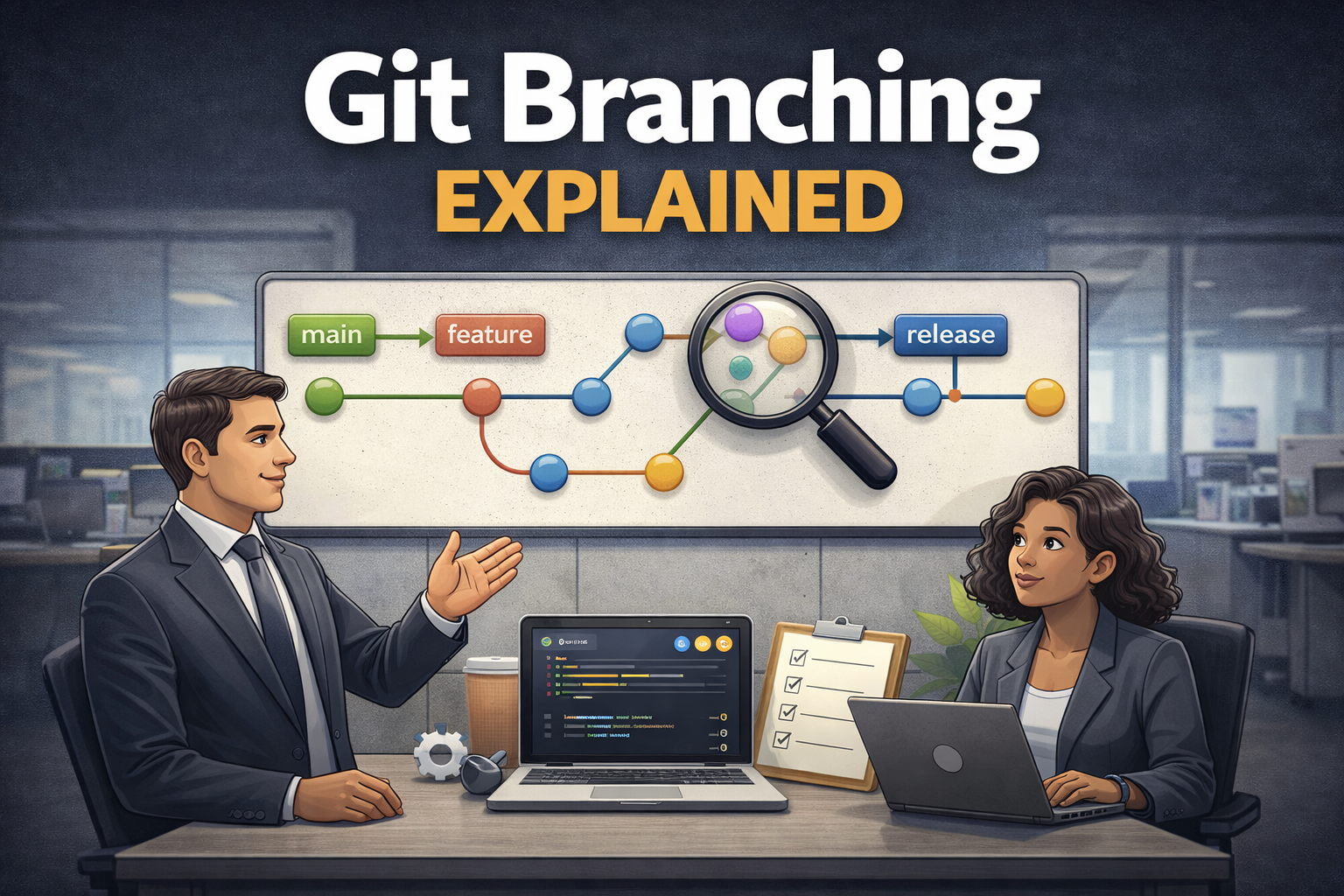git branching explained