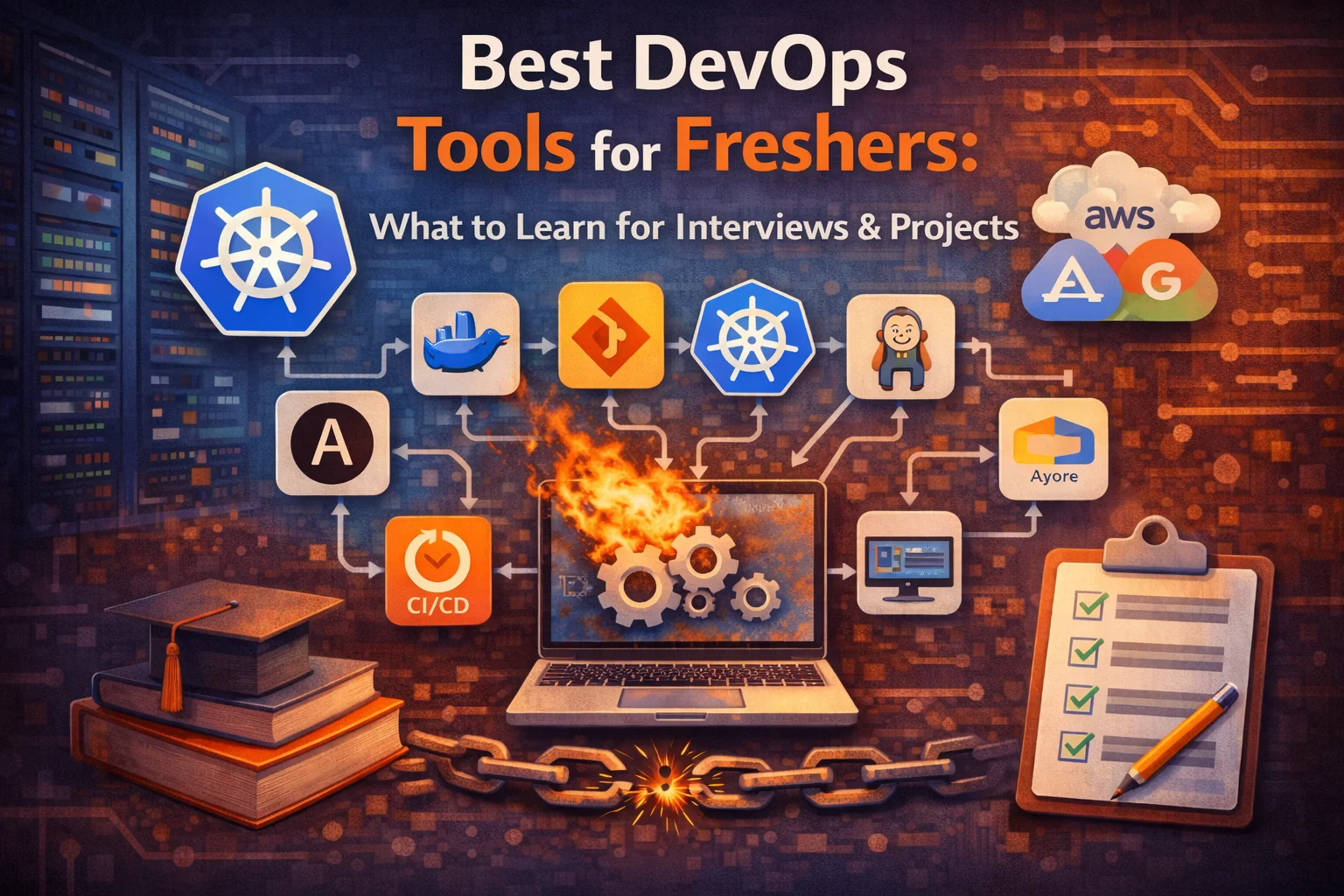 Best DevOps Tools for Freshers: What to Learn for Interviews & Projects
