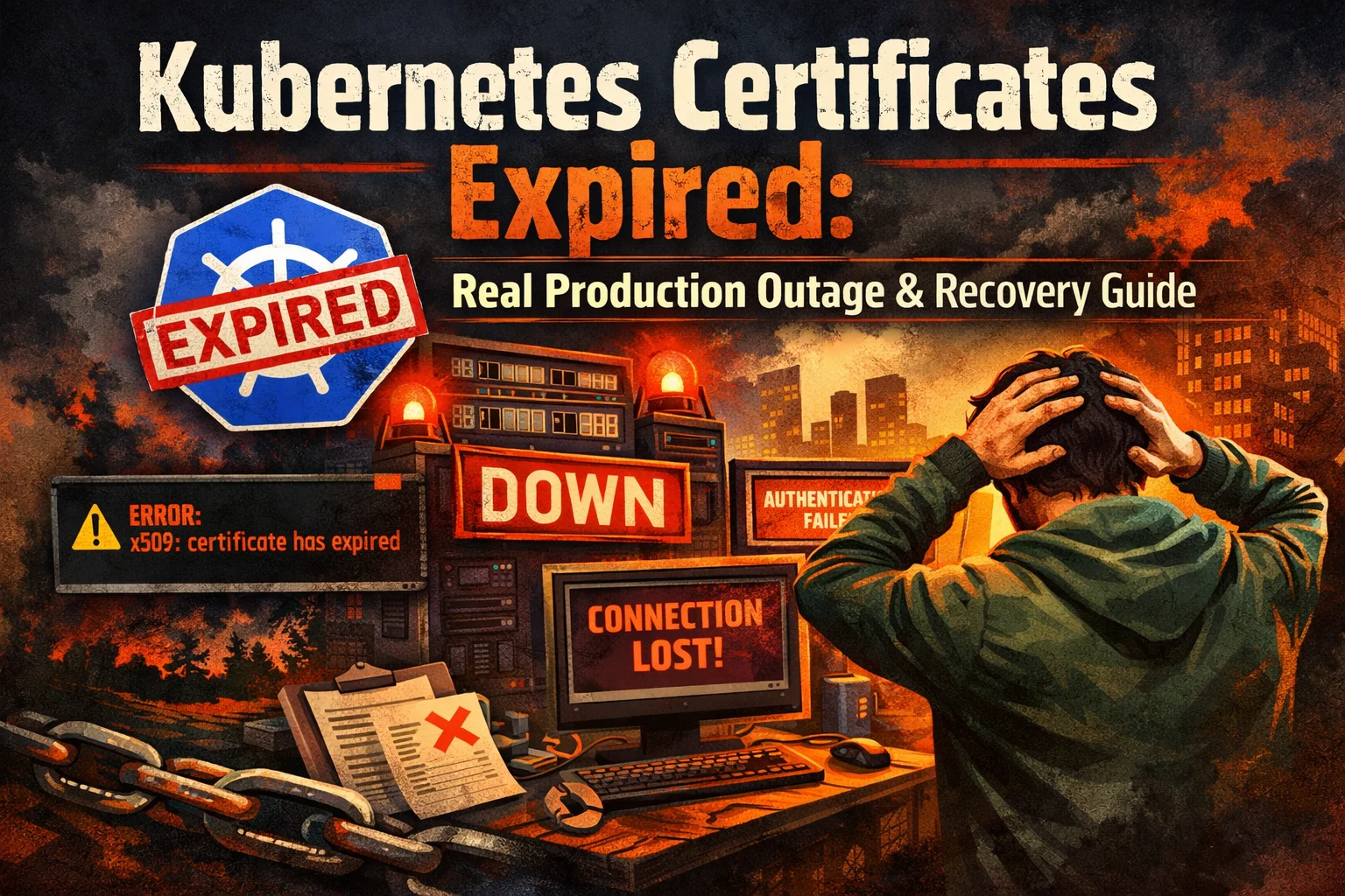 Kubernetes Certificates Expired: Real Production Outage & Recovery Guide