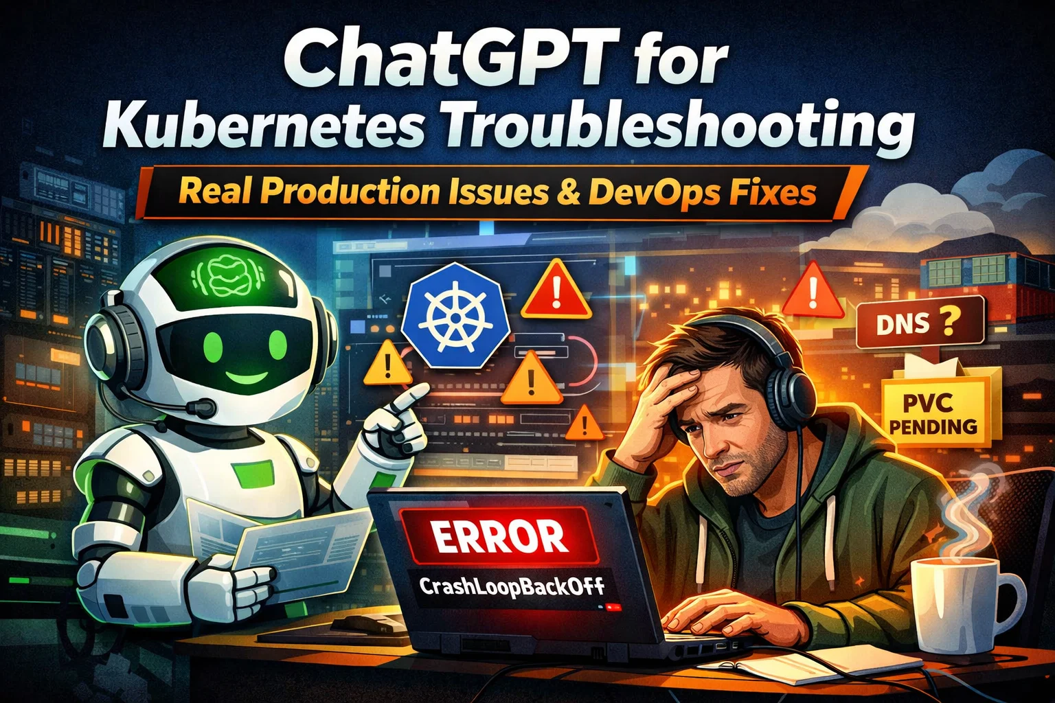 ChatGPT for Kubernetes Troubleshooting: Real Production Issues & DevOps Fixes
