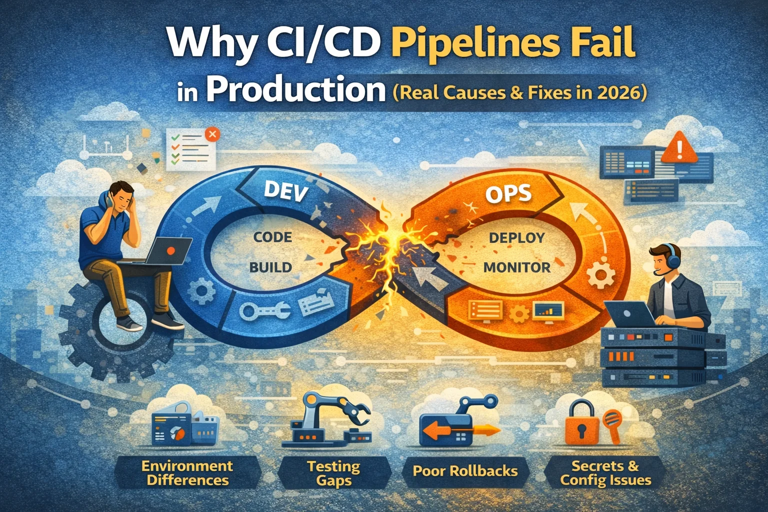 Why CI/CD Pipelines Fail in Production (Real Causes & Fixes in 2026)