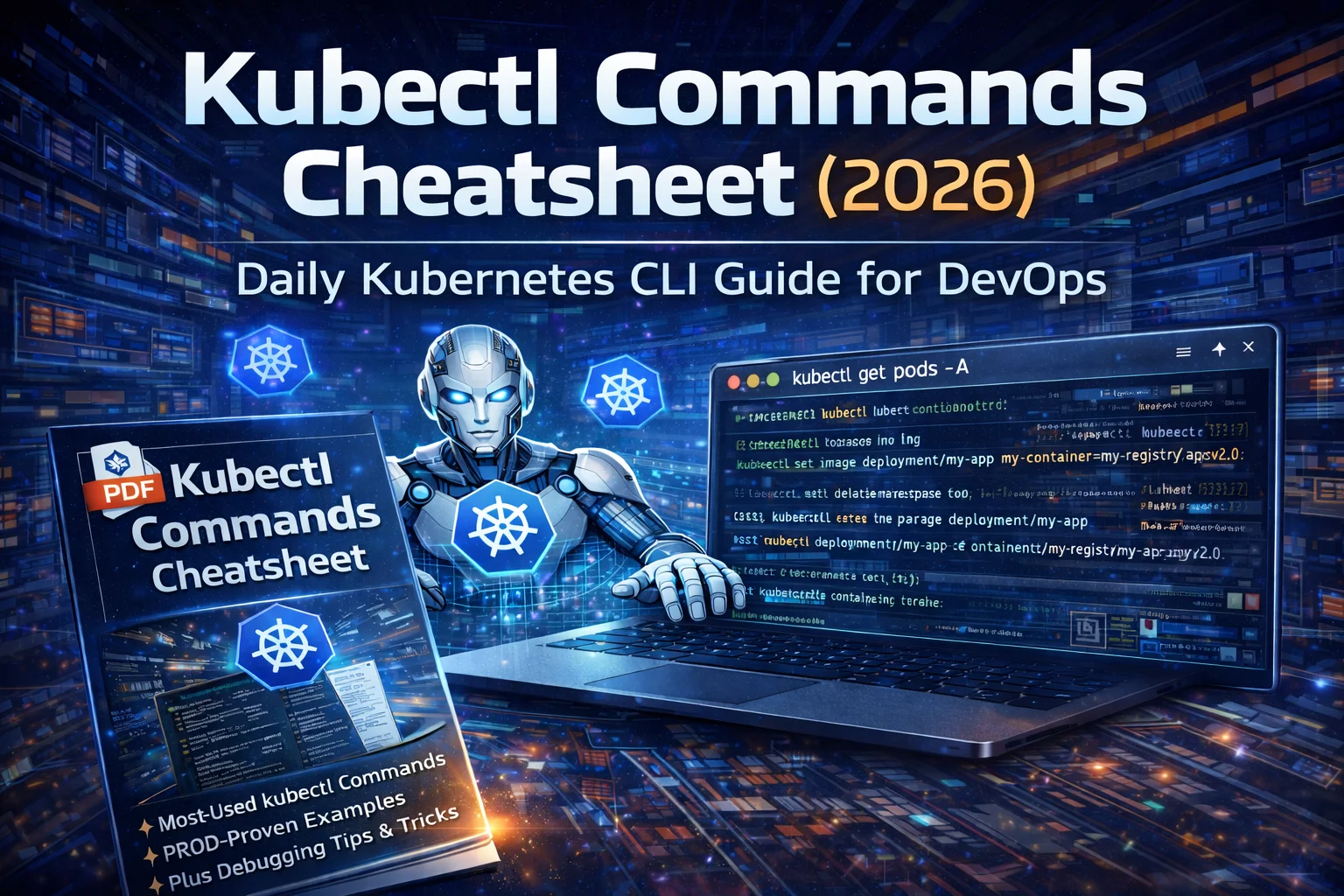 Kubectl Commands Cheatsheet (2026): Daily Kubernetes CLI Guide for DevOps