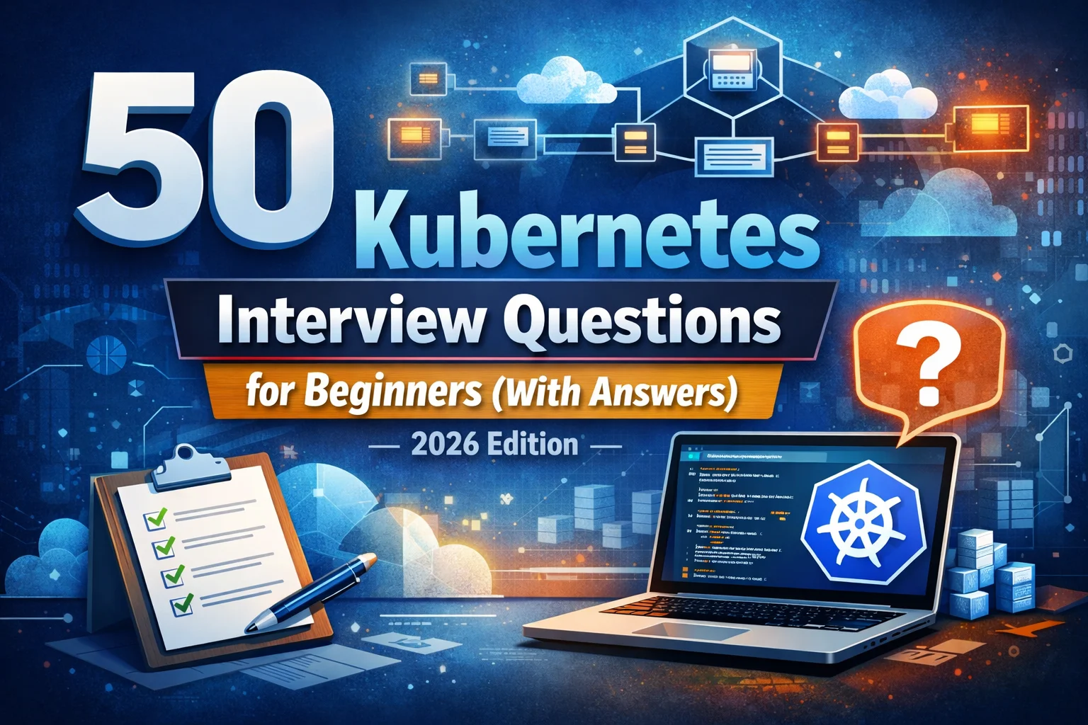 50 Kubernetes Interview Questions for Beginners (With Answers) – 2026 Edition