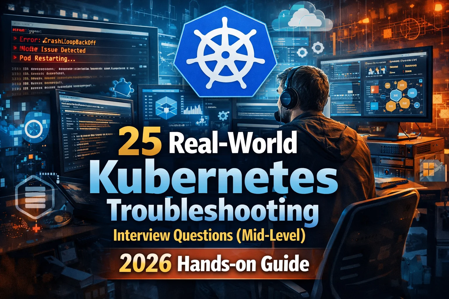 25 Real-World Kubernetes Troubleshooting Interview Questions (Mid-Level) – 2026 Hands-on Guide