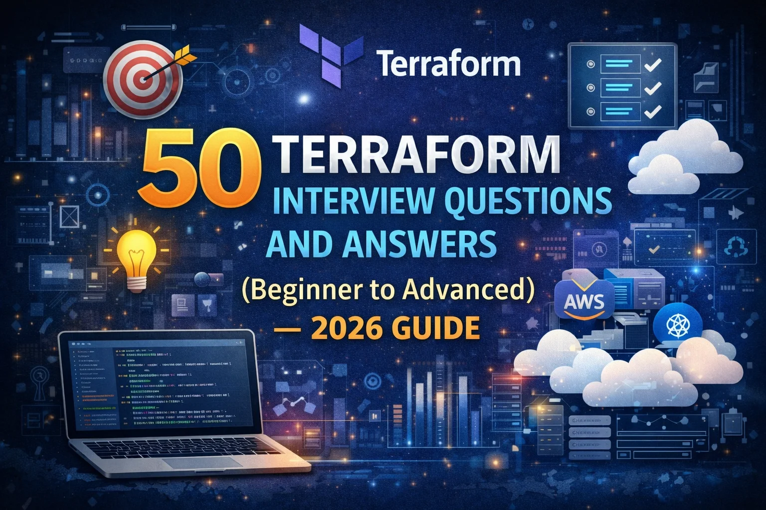 50 Terraform Interview Questions and Answers (Beginner to Advanced) – 2026 Guide