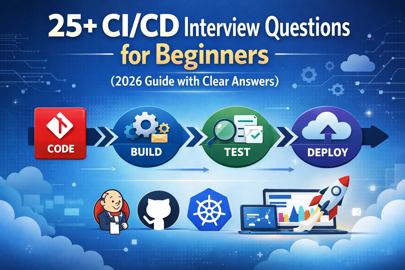 25+ CI/CD Interview Questions for Beginners (2026 Guide with Clear Answers)