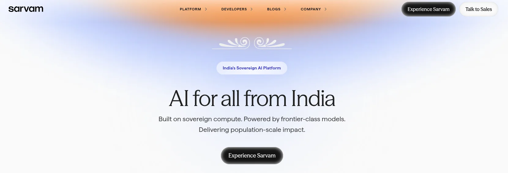Sarvam AI