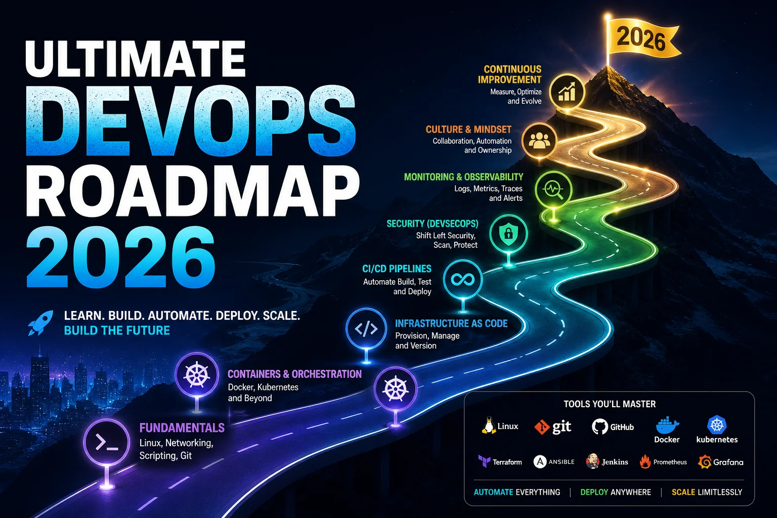 Ultimate Devops roadmap 2026